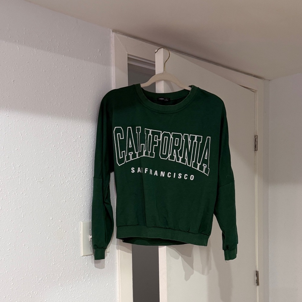 Green California San Francisco Women's Sweater